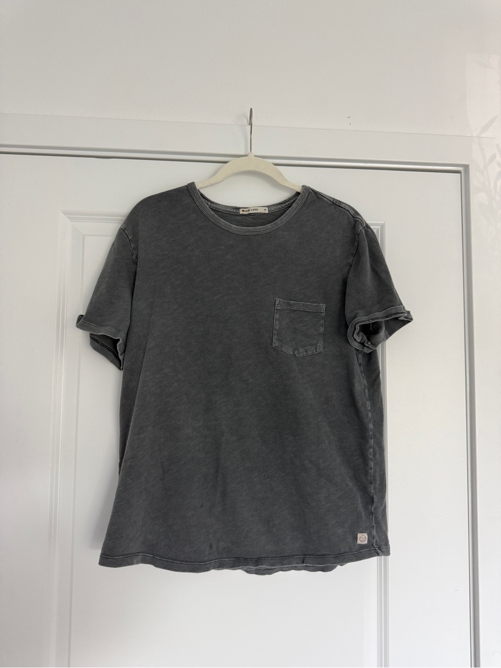 Marine layer, gray pocket T-shirt, as is